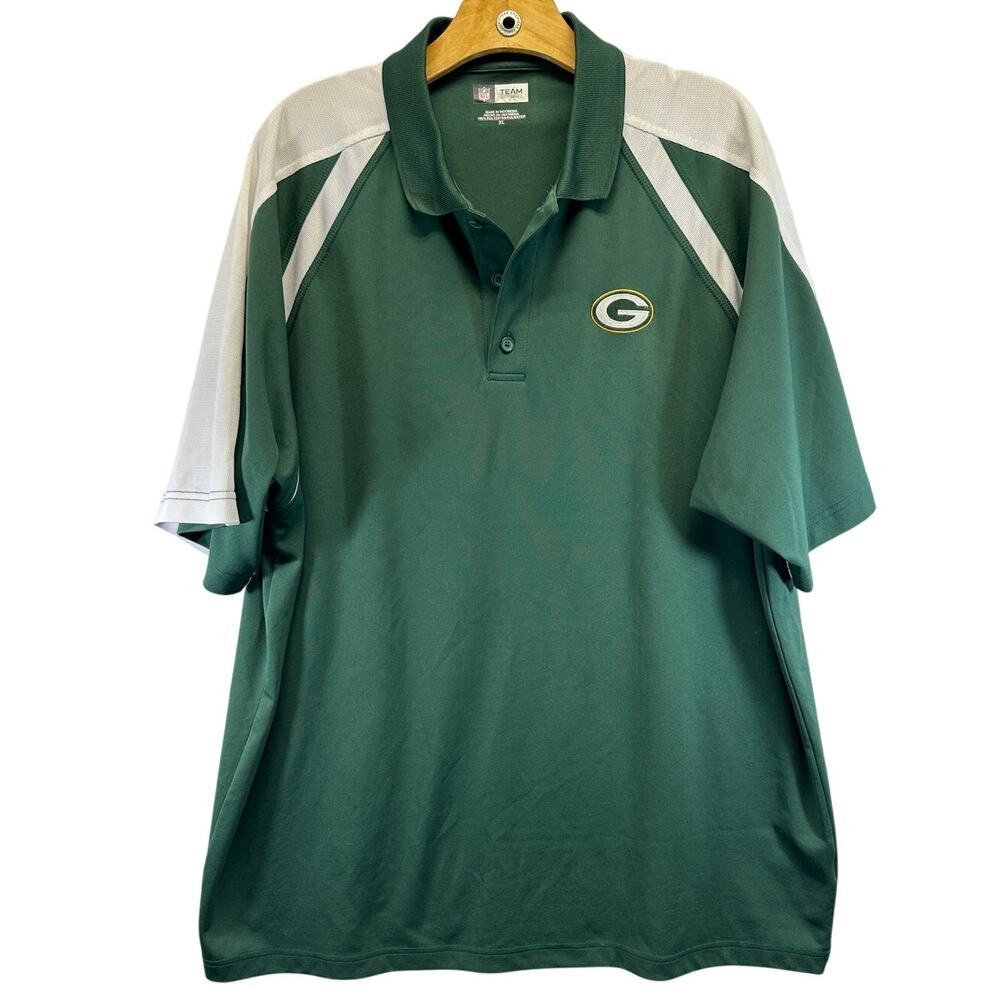 NFL Wisconsin Green Bay Packers Mens Collared Polo Size XL‎